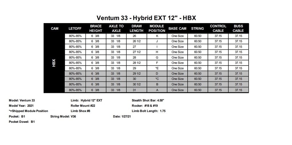 Ventum 33 Compound Hoyt 