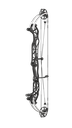 Compound Concept XTS 34 weisser Wurfarm Hoyt