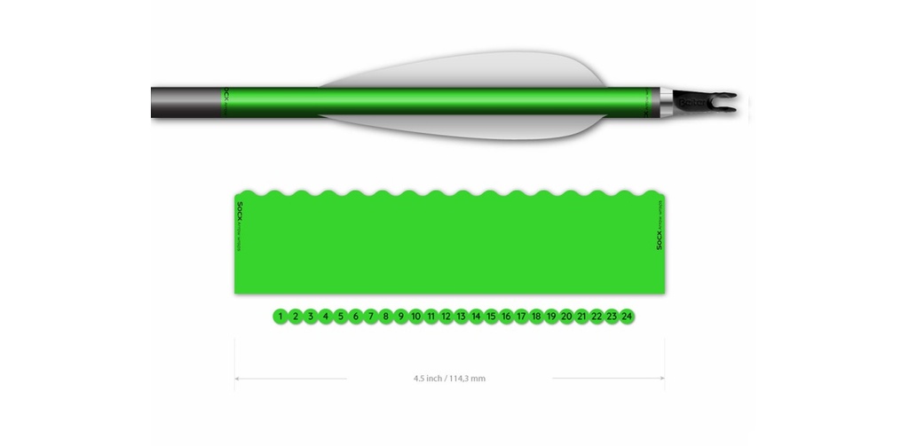 Wrap Fluor 8mm 12St. Socx