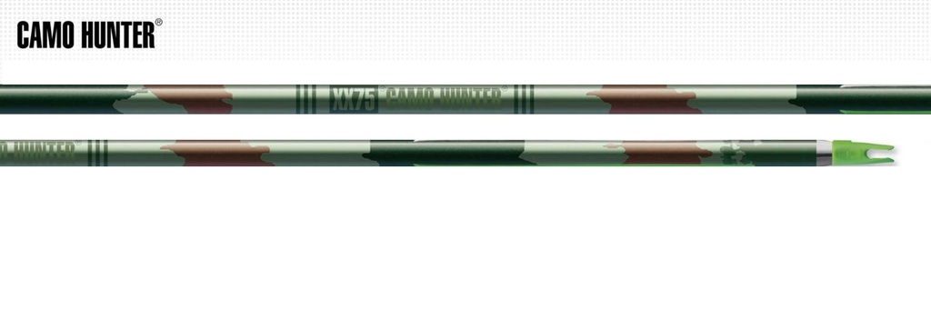 Tige de flèche XX75 Camo Hunter Easton