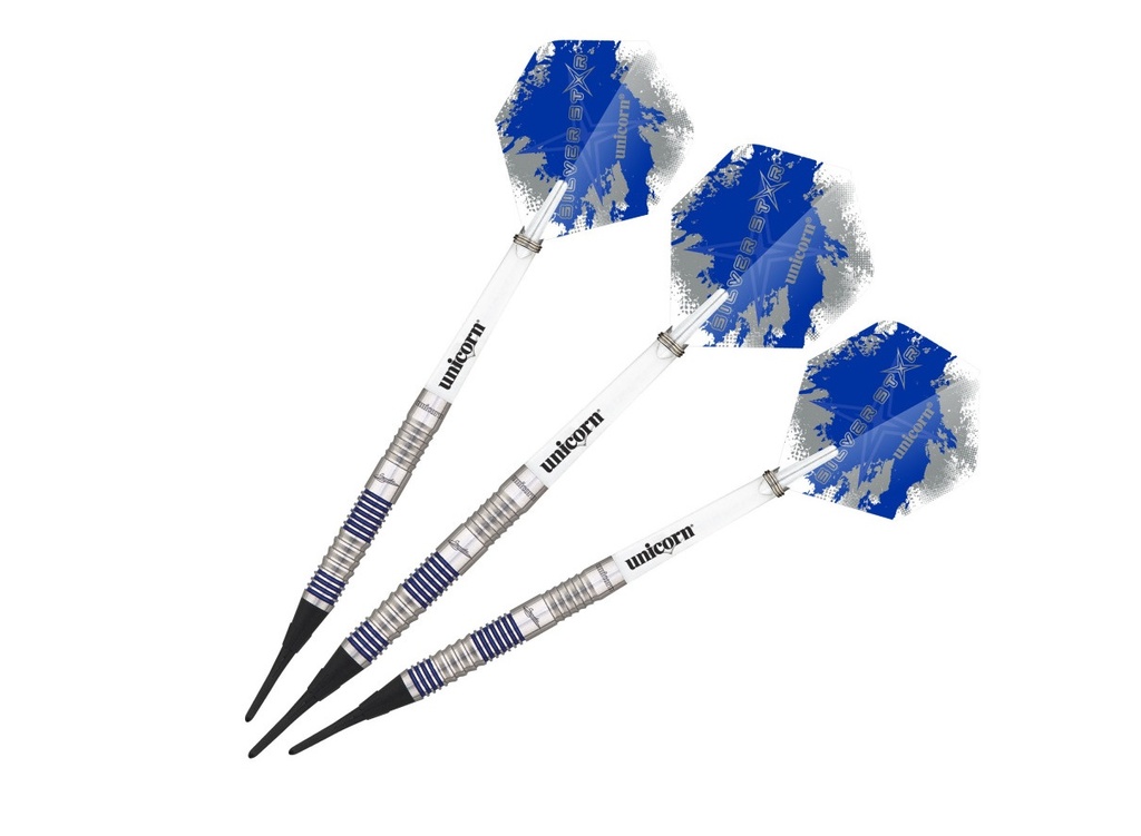 Fléchette Souple Silver Star Style Unicorn