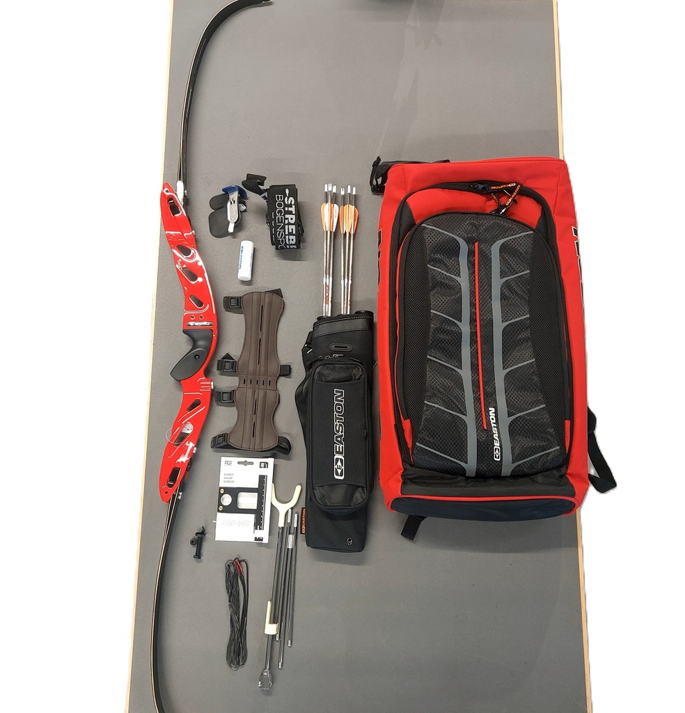 Set Recurve Avancé avec Visée 68"