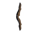 Griffstück Mohawk 19" R.Ebony/Nussbaum Bearpaw (RH)