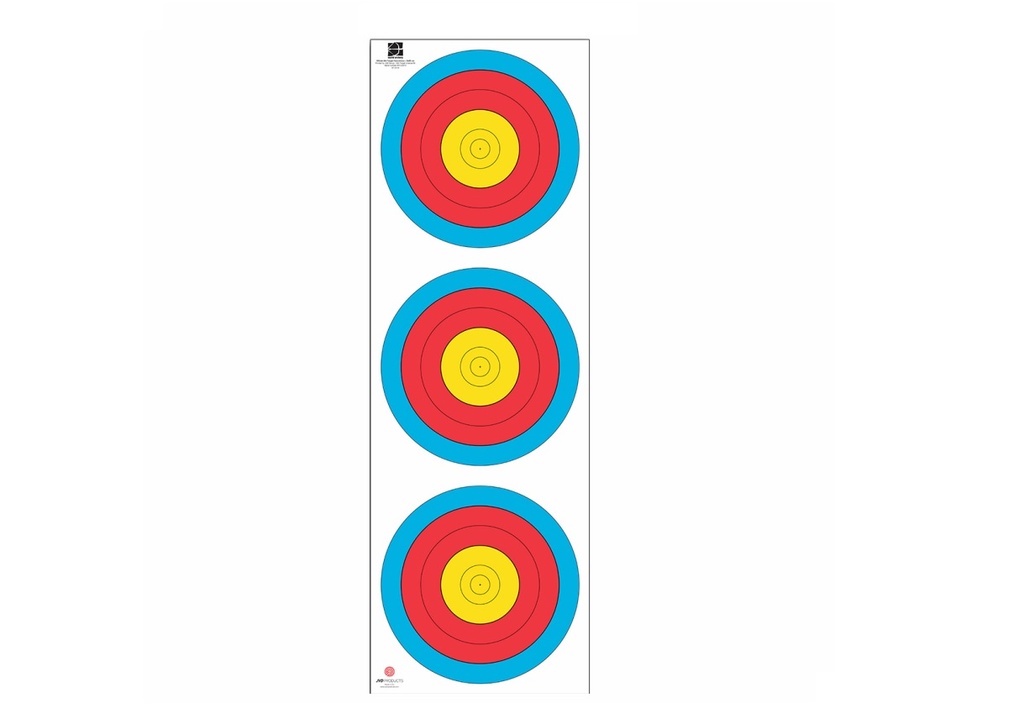 Target Face WA 40cm 3-Spot