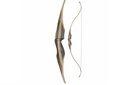 Recurve Cardinal Clear White Feather