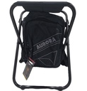 Backpack with integrated folding chair Aurora