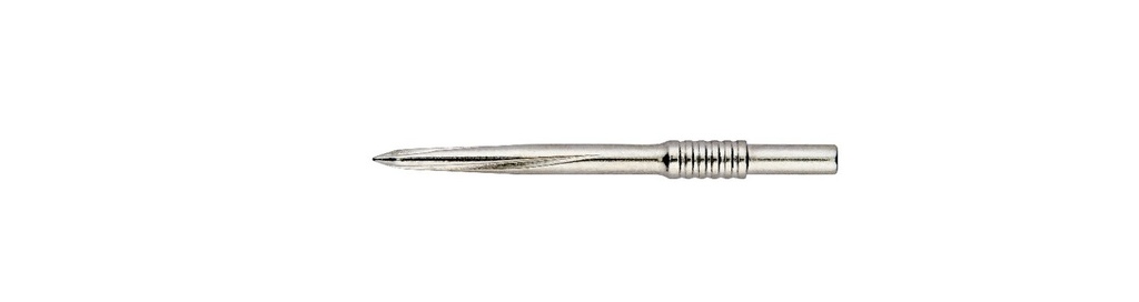 Steel Tip Volute Shouldered and Scalloped Unicorn