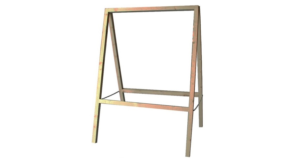 Support de Cible "C" 4-Bein Strebel