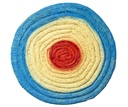 Cible en paille tressée 60cm MF