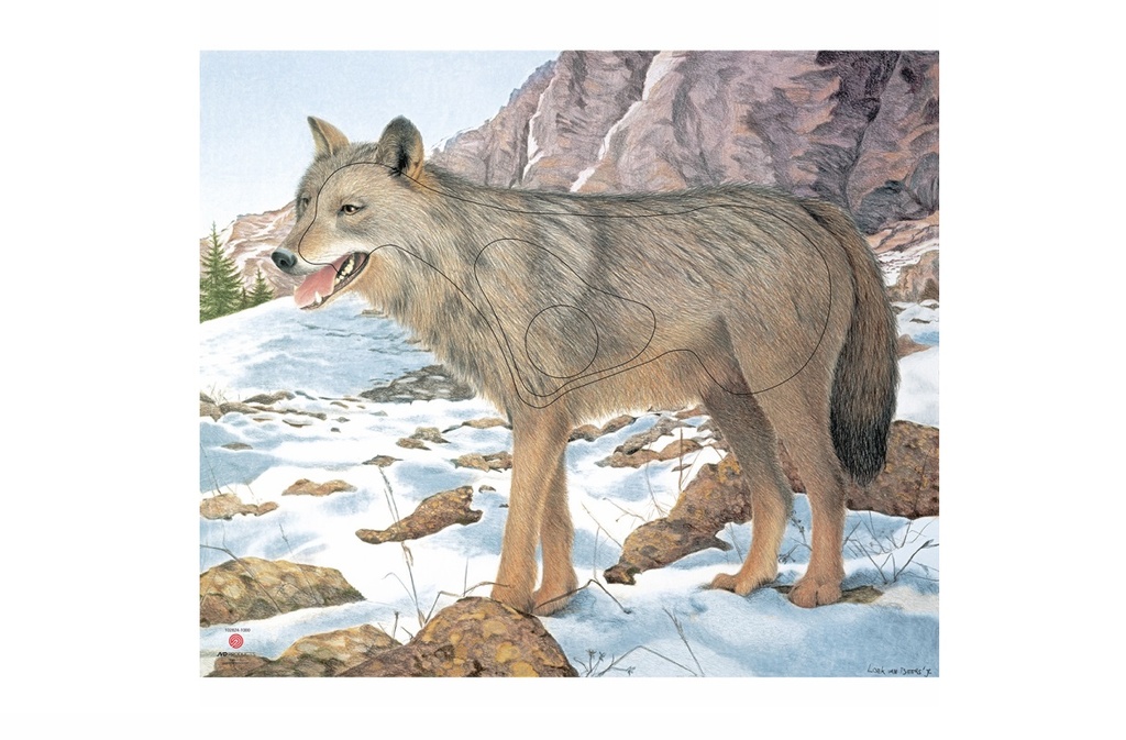 Cible Animale Loup FH