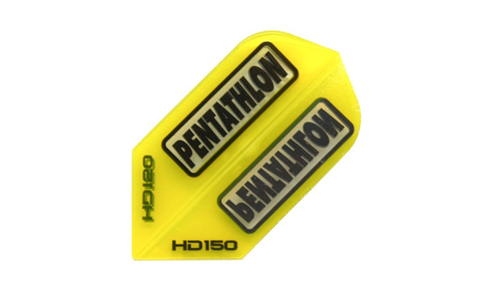 Ailes de Flèche Pentathlon HD Jaune Slim Strong