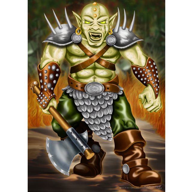 FantasyBild Kriegertroll MMC