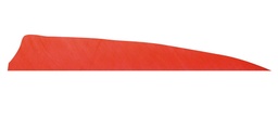 Natural Feathers RW Shield 3" Solid 